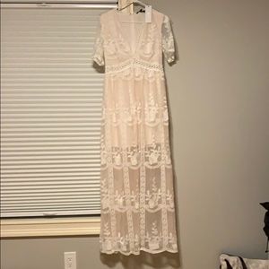 White Bridal Dress from Vici Collection